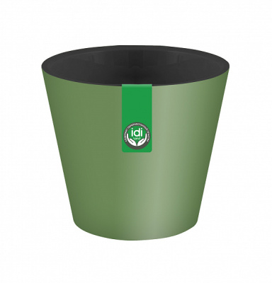 Горшок для цветов "Rosemary" d160мм, 1,6л с дренажной вставкой (зеленый) 221605418/01